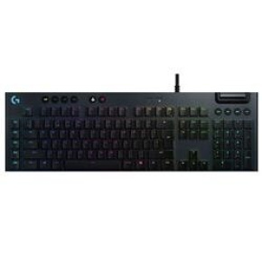 Logitech G915 LIGHTSPEED Wireless RGB Mechanical Gaming Keyboard, GL Tactile, CARBON - UK