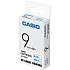 páska CASIO XR-9WEB1 Blue On White Tape EZ Label Printer (9mm)
