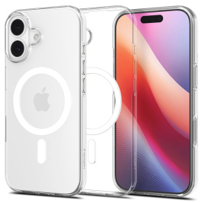 Spigen kryt Liquid Crystal Magsafe pre iPhone 17 - Clear White