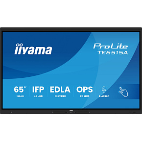 65" iiyama TE6515A-B1AG: IPS, 4K, EDLÁ, NFC 65" iiyama TE6515A-B1AG: IPS, 4K, EDLÁ, NFC