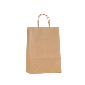Papierová taška - krútené ucho - 450x170x480 - 150ks/bal, hnedá Papierová taška - krútené ucho - 450x170x480 - 150ks/bal, hnedá