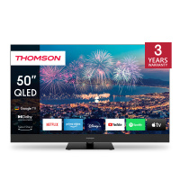 Thomson 50QG6C14 - 4K UHD Google TV 50" QLED, front speaker