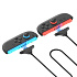 iPega SW2119A Nabíjací kábel (3m, 2ks) pre JoyCon Ovládače Nintendo Switch 2 Red/Blue