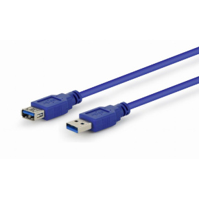 CABLEXPERT USB A-A 3m 3.0 extension cable, blue
