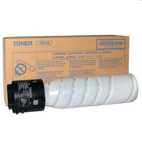 Konica Minolta originál toner TN118, black, 24000 (2x12000)str., A3VW050, Konica Minolta Bizhub 215, 226, 2x281,5g