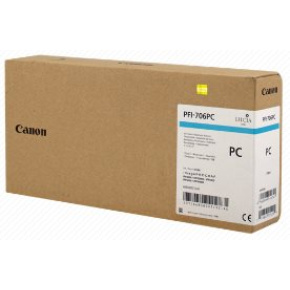 kazeta CANON PFI-706PC photo cyan iPF 8300/8300s/8400/9400/9400s (700 ml)