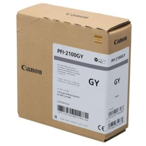 kazeta CANON PFI-2100GY Grey iPF GP-2000/4000 (160 ml)