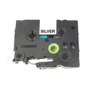 Label Tape BROTHER TZE-961 / TZ-M961 Silver / Black print 36mm x 8m comp. Label Tape BROTHER TZE-961 / TZ-M961 Silver / Black print 36mm x 8m comp.