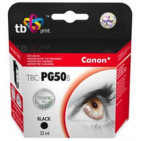 Ink. kazeta TB kompat. s Canon PG-50, 0616B001 Bk Ink. kazeta TB kompat. s Canon PG-50, 0616B001 Bk