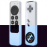 Elago kryt R4 Retro Case pre Apple TV Siri Remote 2021/2022 - Nightglow Blue