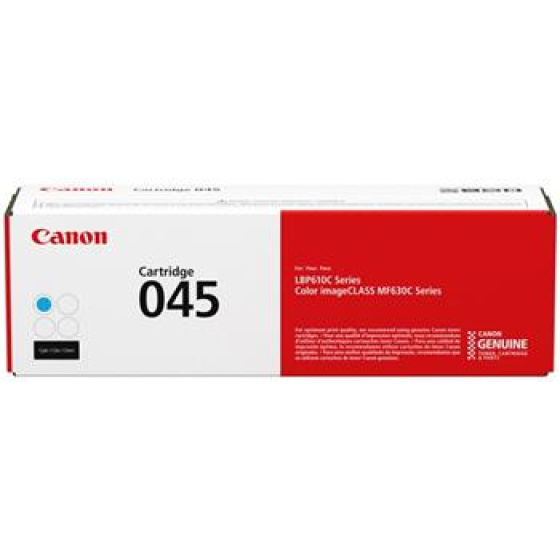 toner CANON CRG-045 cyan i-SENSYS LBP610C, iC MF630C (1.300 str.) (1241C002)