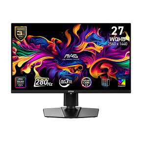 MSI MAG/271QP X28/26,5"/QD-OLED/QHD/280Hz/0,03ms/Čierna/3R MSI MAG/271QP X28/26,5"/QD-OLED/QHD/280Hz/0,03ms/Čierna/3R