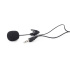 Clip-on microphone, GEMBIRD MIC-C-01, black