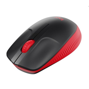 Logitech M190 Full-size wireless mouse - Red