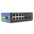 DIGITUS Industrial 8+2 -Port Gigabit Ethernet Switch 8 Port GE RJ 54, 2 GE SFP Port