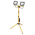 LED REFLEKTOR HOBBY SLIM 2× 30W 4800LM + TROJNOŽKA