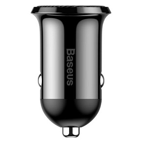 Baseus CCALLP-01 Grain Pro Nabíjačka do Autá 2xUSB 4.8A Black Baseus CCALLP-01 Grain Pro Nabíjačka do Autá 2xUSB 4.8A Black