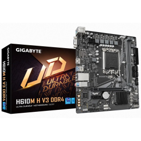 Gigabyte H610M H V3 DDR4 , Intel H610, LGA1700, 2xDDR4, mATX