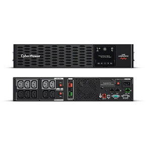 CyberPower PR1500ERTXL2U, UPS 1500VA/1500W, LCD, 10x IE C13, RJ11/RJ45, USB, RS232, rack 2U