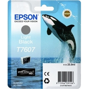 Epson T7607 Ink Cartridge Light Black Epson T7607 Ink Cartridge Light Black