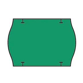 Etikety cenovkové 26x18 zelené Etikety cenovkové 26x18 zelené
