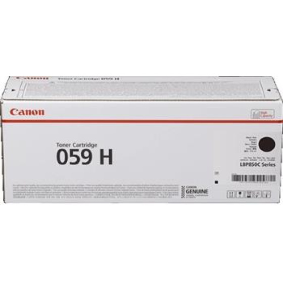 toner CANON CRG-059H black i-SENSYNS LBP852Cx (15500 str.) (3627C001)