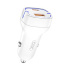 nabíjačka do auta XO CC37 1TipC+1USB/20W biela
