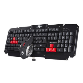 Marvo KW509, gaming kit, CZ/Sk layout, wireless, black