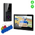 EVOLVEO DoorPhone AHD10, Sada domáceho WiFi videotelefónu s ovládaním dverí a RFID, čierny 10" monito