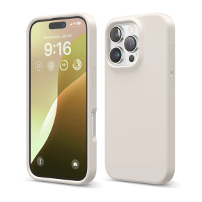 Elago kryt Silicone Case pre iPhone 16 Pro - Stone