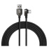 Black Shark Right-angle USB-A to USB-C Cable