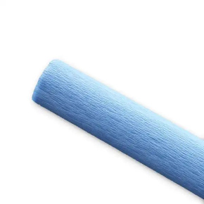 Krepový papier modrý