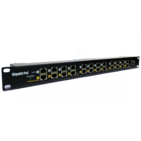 POE-PAN12-GB 12port shielded gigabit PoE panel