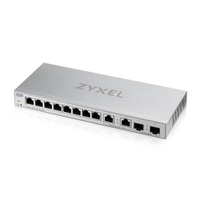 Zyxel XGS1210-12 v2, 12-Port Gigabit webmanaged Switch with 8 port 1G + 2-Port 2.5G + 2-Port SFP+