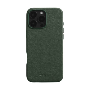 Woolnut Leather Case for iPhone 16 Pro Max - Green