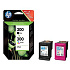 HP 300 - combo pack (čierna, 3farebná), CN637EE