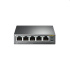 tp-link TL-SF1005P, 5 port mini Desktop Switch, 5x 10/100M RJ45 ports, 4x PoE, steel case