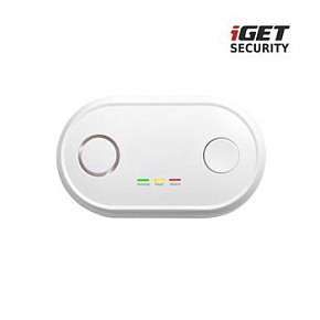 iGET SECURITY MP19 - bezdrátový detektor oxidu uhelnatého (CO) pro alarm iGET SECURITY M6-4G