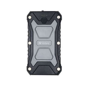 Sandberg Survivor Powerbank 20000mAh (74 Wh) PD 30W, IP66, čierna Sandberg Survivor Powerbank 20000mAh (74 Wh) PD 30W, IP66, čierna