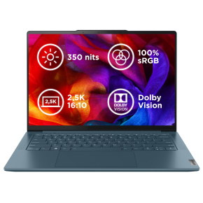 Lenovo Yoga 7 Pro 14ARP8 Ryzen5 7535HS 16GB 1TB-SSD 14.5"2.5K IPS AG IntegRadeon Win11Home Tidal Teal