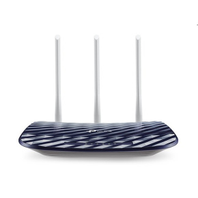 tp-link Archer C20, Dual Band Wireless Router, 750Mbit/s, 802.11ac/a/b/g/n, 1xWAN, 4xLAN, 1xUSB, 2 fixné antény