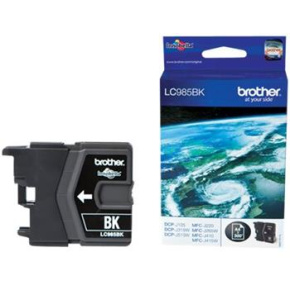 kazeta BROTHER LC-985 Black DCP-J125/J140W/J315W/J515W (300 str.)