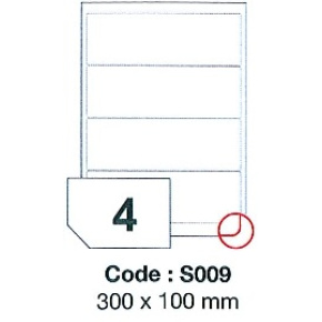 etikety RAYFILM 300x100 univerzálne biele SRA3 R0100S009Q (400 list./SRA3)