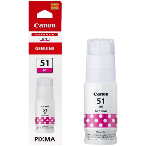 atramentová náplň CANON GI-51M magenta PIXMA G1520/G2520/G2560/G3520/G3560 (7700 str.)