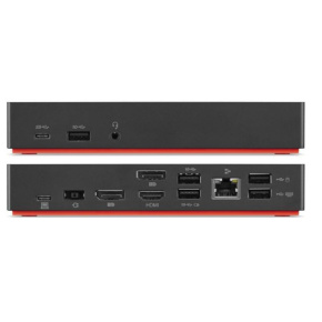 Lenovo ThinkPad USB-C Dock (Win Only) 90W (2x DP, 1x HDMI, RJ45, 3x USB 3.1, 2x USB 2.0 1x USB-C, adapter)