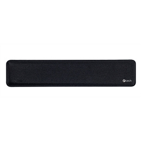 Podpera zápästia ku klávesnici C-TECH KPG-01, pamäťová pena, čierna, 450x93x25mm