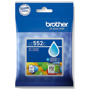 kazeta BROTHER LC-552 Cyan MFC-J3660DW/J3960DW (550 str.)
