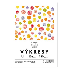 Výkres A4 180g biely / 10 ks Výkres A4 180g biely / 10 ks
