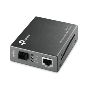 tp-link MC111CS, WDM Fast Ethernet Media Converter, 10/100Base-TX/FX, single-mode, SC fiber Converter, up to 20km