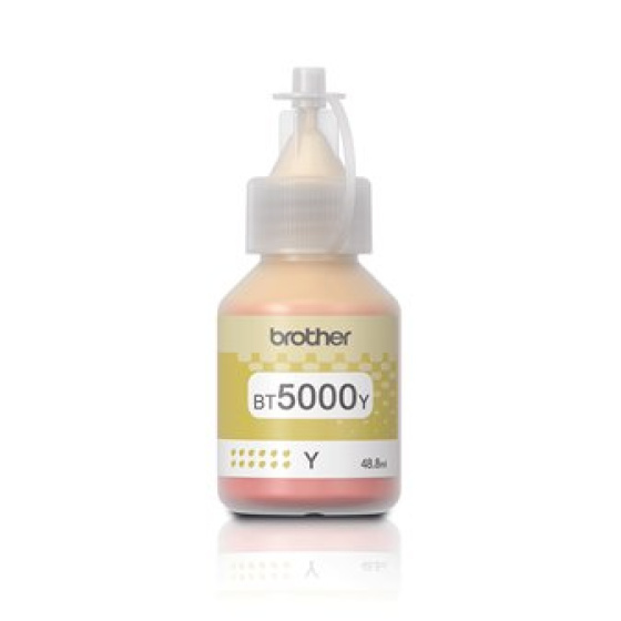 Brother BT-D60Y, Yellow ink bottle, pre DCP-T310, DCP-T510W, DCP-T710W, DCP-T910W, 6500 strán (BT5000Y)